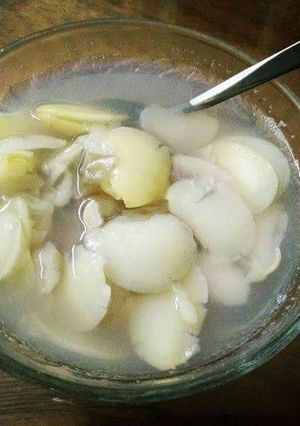 Hình của món Chè đậu ngự đường phèn.