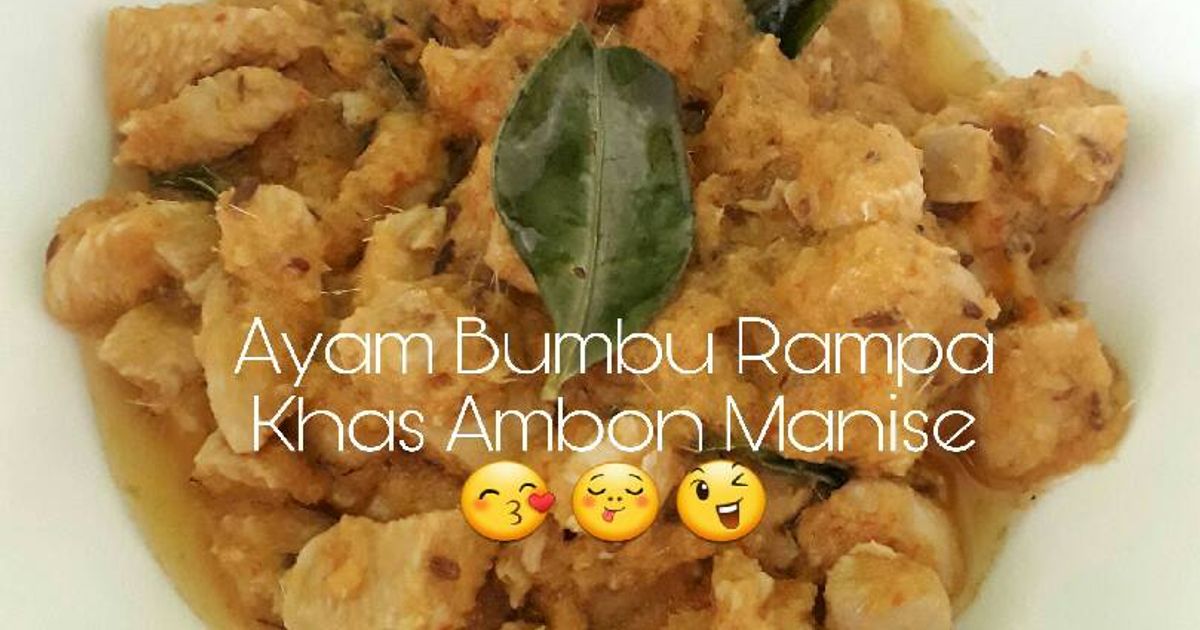 Resep ayam rempah ambon rumahan enak dan mudah - Cookpad