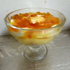 A picture of Mango trifle.