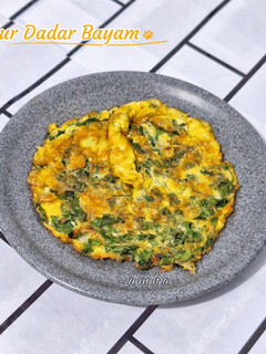 Foto resep Telur Dadar Bayam