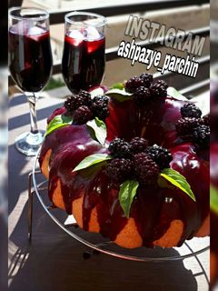 عکسی از دستور کیک شاتوت با سس شاتوت بدون فر 🌸