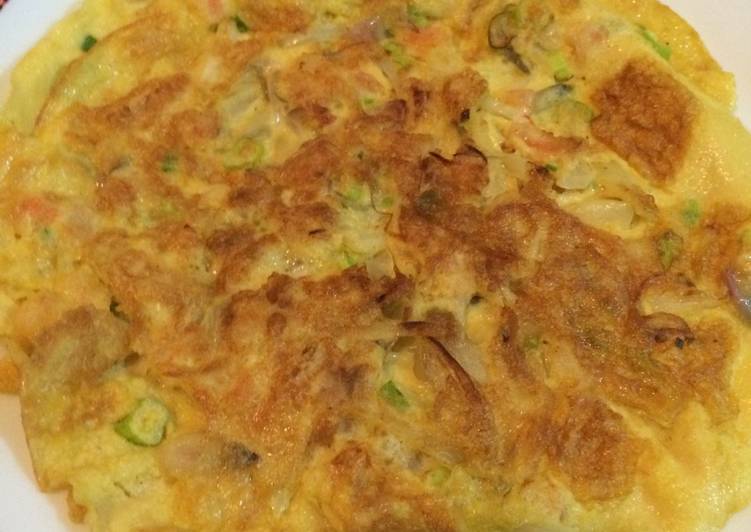 Resep Telur dadar Fuyunghai oleh Anak Bebek Cookpad