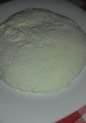 صورة لوصفة جبن منزلي
