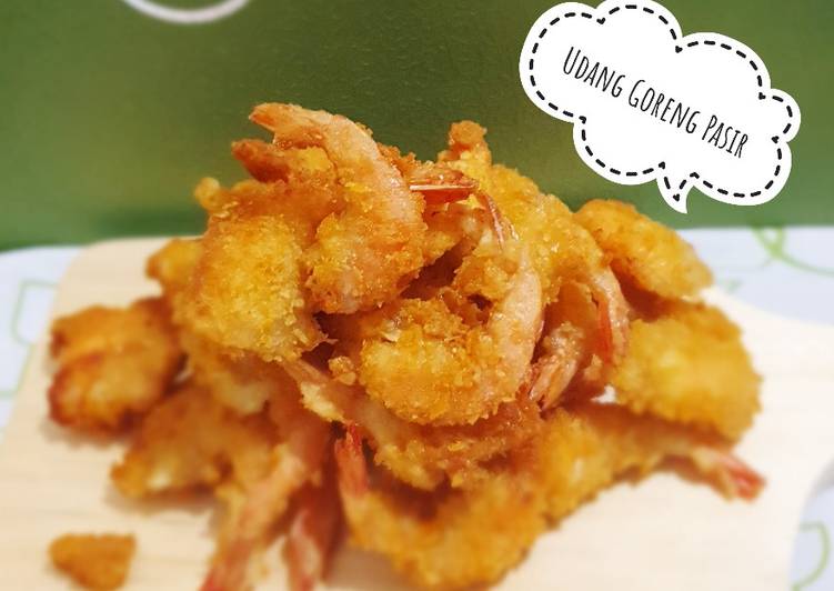 Resep Udang Goreng Pasir yang Enak
