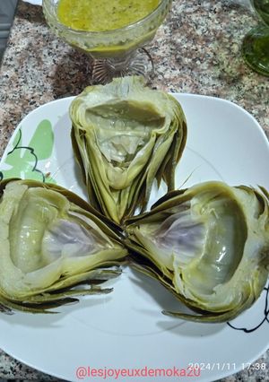 Une photo de Salade d'artichauts