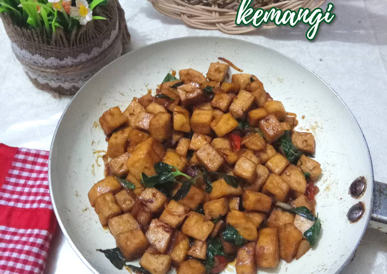 Tahu Kecap Kemangi