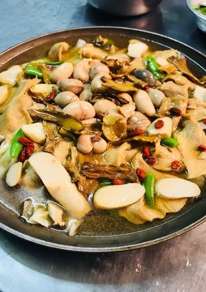 麻油雞坲松阪豬 的食譜成品照片