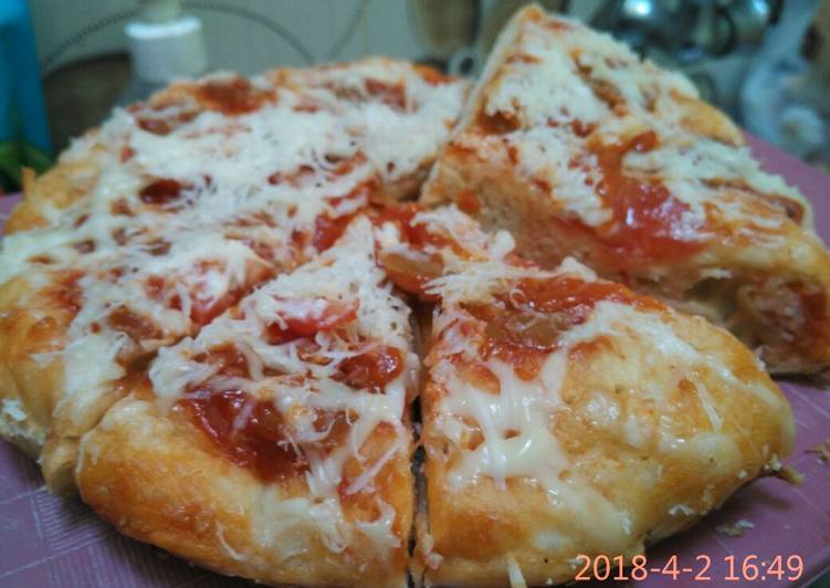 Pizza teflon ala rumahan