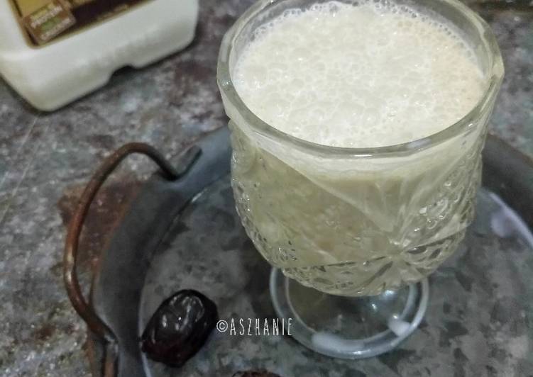 Resepi Air susu kurma yang Yummy