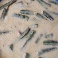 Bharele bhindi ki kadhi A picture of Bharele bhindi ki kadhi.