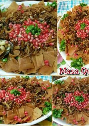 صورة لوصفة حراق بإصبعو بالمعكرونة