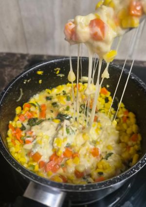 Foto resep Sarapan Jagung Keju Pengganti Nasi