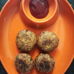A picture of Galoti kabab.