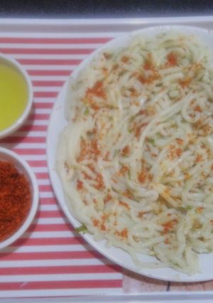 A picture of Rice noodles.