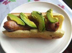 Una foto de Choripan