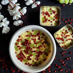 A picture of Summer special Fruit custard.