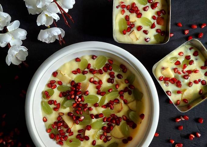 Summer special Fruit custard Recipe by Sona Senapati - Cookpad