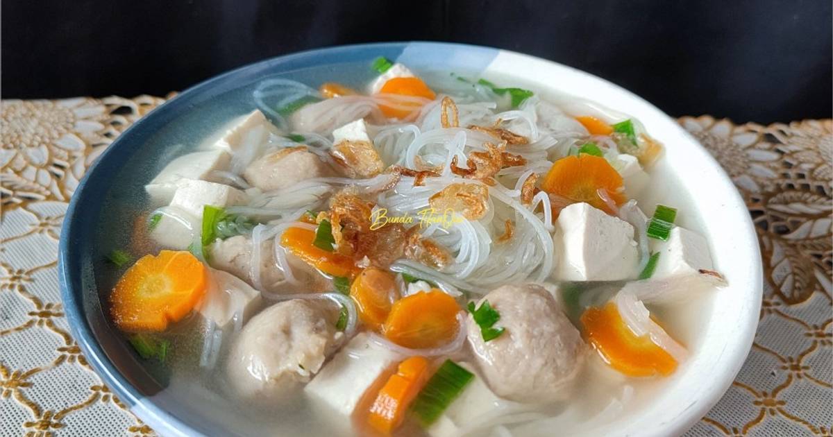 64 Resep Sop Bihun Tahu Putih Enak Dan Mudah Cookpad