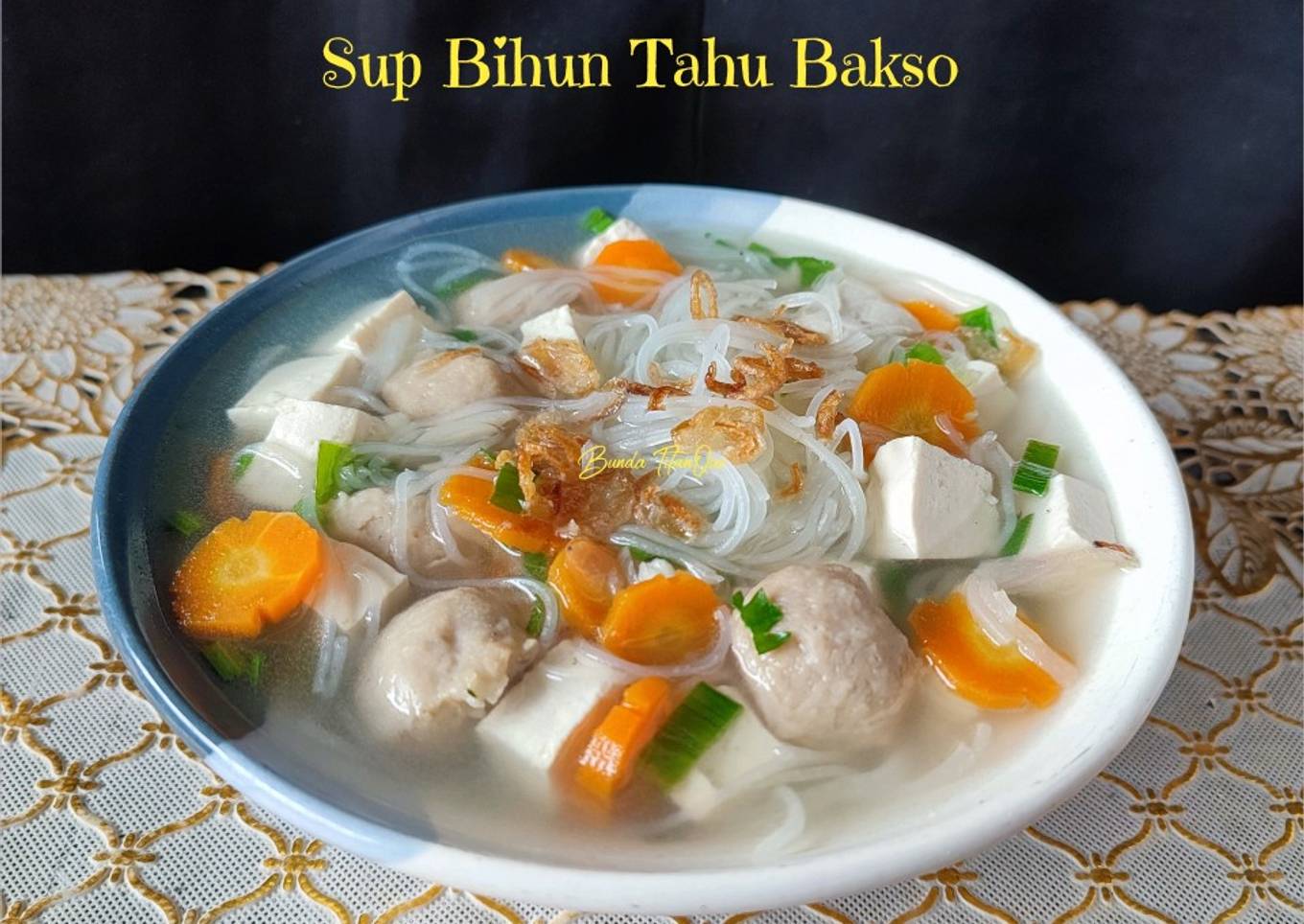 Sup Bihun Tahu Bakso