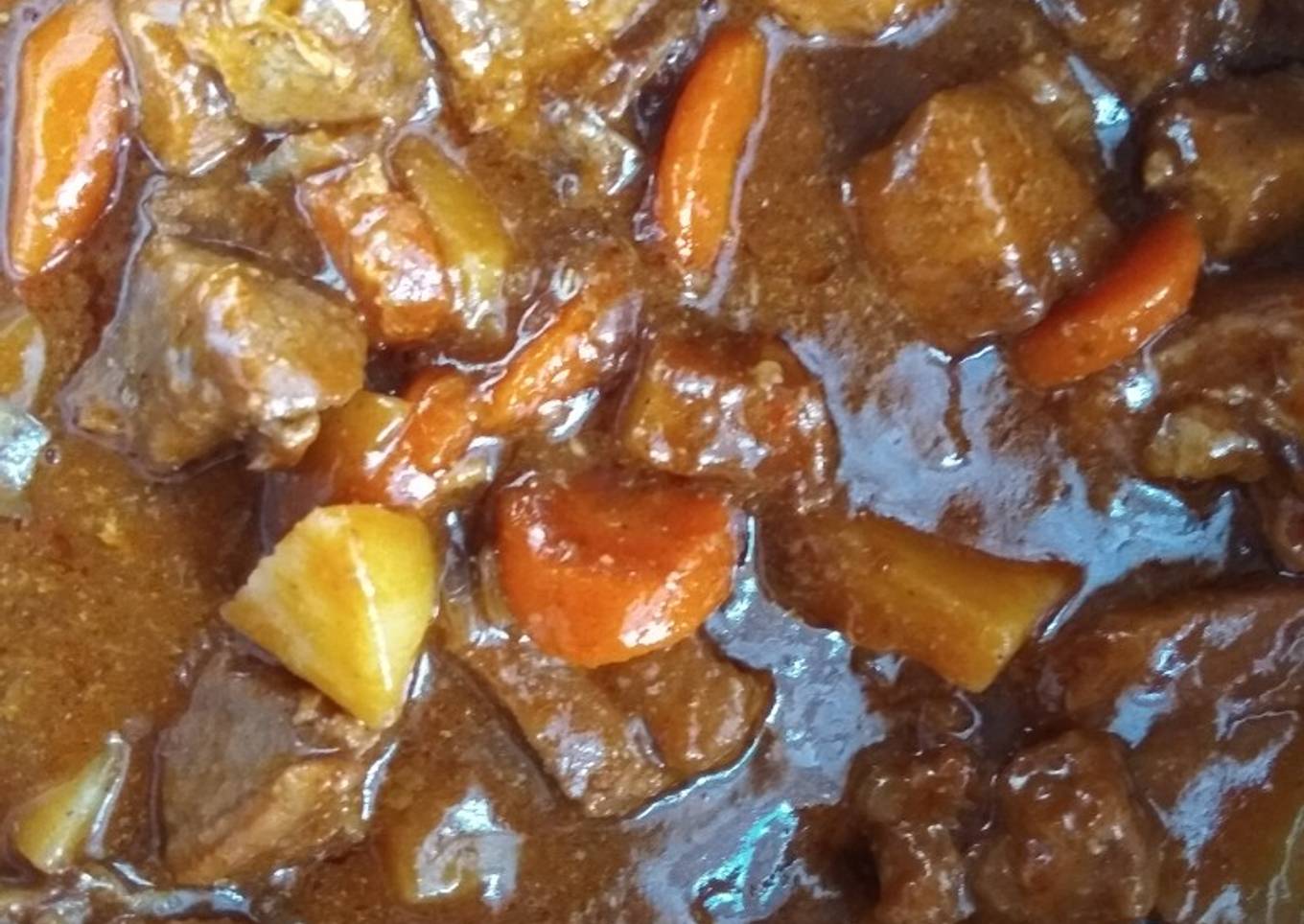 Vegetables beef stew