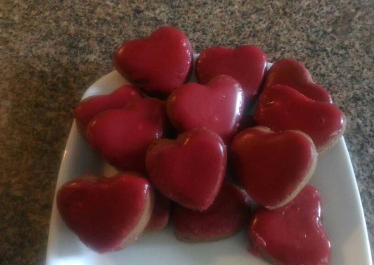 Corazones de ColaCao