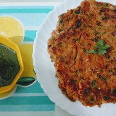 Jowar pancake A picture of Jowar pancake.