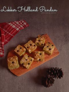 Foto resep Lekker Holland Pandan