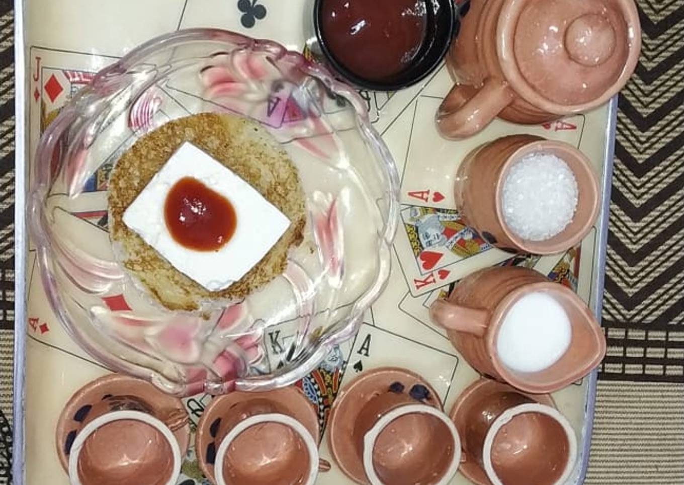 Potato peanut tikki burger