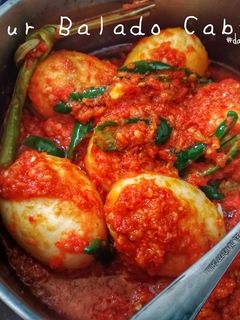 Foto resep Telur balado cabe ijo