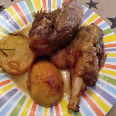 Pierna de cordero al horno Receta de Juan T. - Cookpad