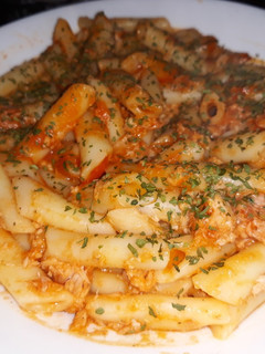 Una foto de Macarrones con atún