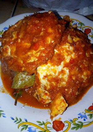 Foto resep Balado telur ceplok / mata sapi