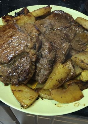 A picture of Grilled Ribeye Steak.