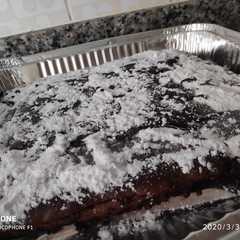 Una foto de Bizcocho de chocolate
