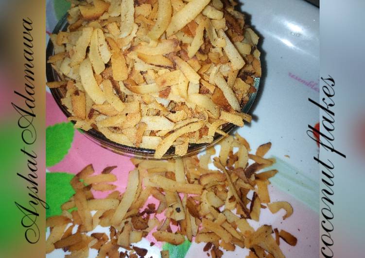 Easiest Way to Prepare Ultimate Coconut flakes