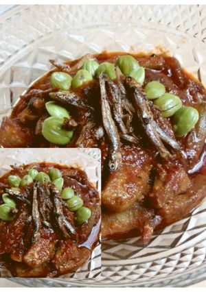 Foto resep balado terong dengan teri dan pete 