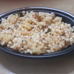 A picture of Sabudana khichdi.