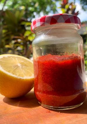 Foto resep Strawberry Jam / Selai Stroberi 🍓