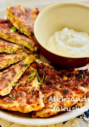A picture of Cheese flatbread.