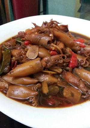 Foto resep Cumi asin pedes manis ala Mama Valen