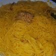 Palm oil spaghetti