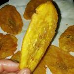 PATACONES (Plátano macho frito) 🍌