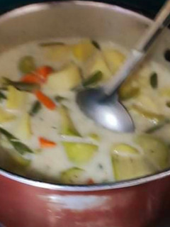صورة لوصفة شوربة خضار بالكريمه 😋😋😋
