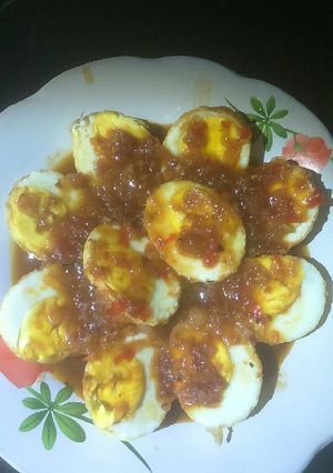 Foto resep Telur sambal bawang