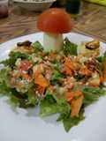 Ensalada con manzana y nuez