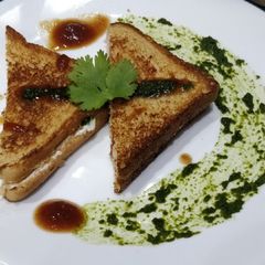Hung Curd Toast A picture of Hung Curd Toast.