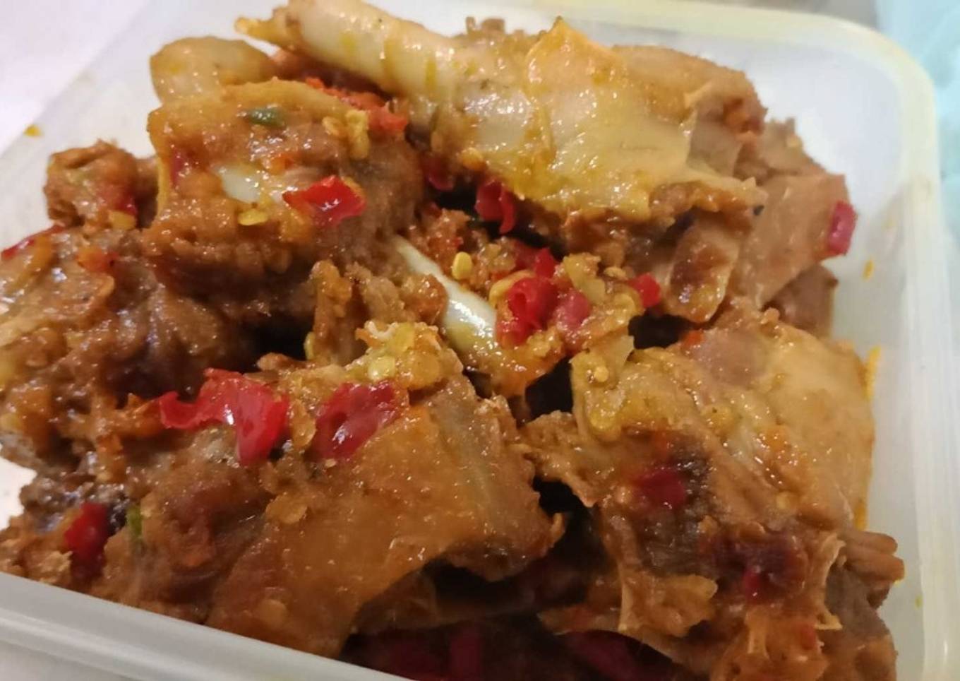 Bebek rica rica sederhana