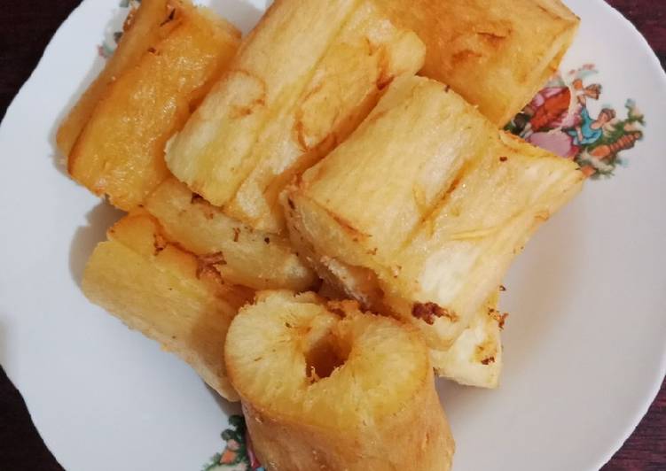 Singkong Goreng Empuk Tanpa Keju