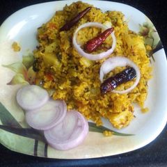 A picture of Aloo pulav.