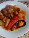 Mejillones en caldeirada